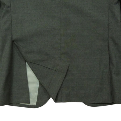 BEAMS F Single 3 Button Step Return Suit Gray 95