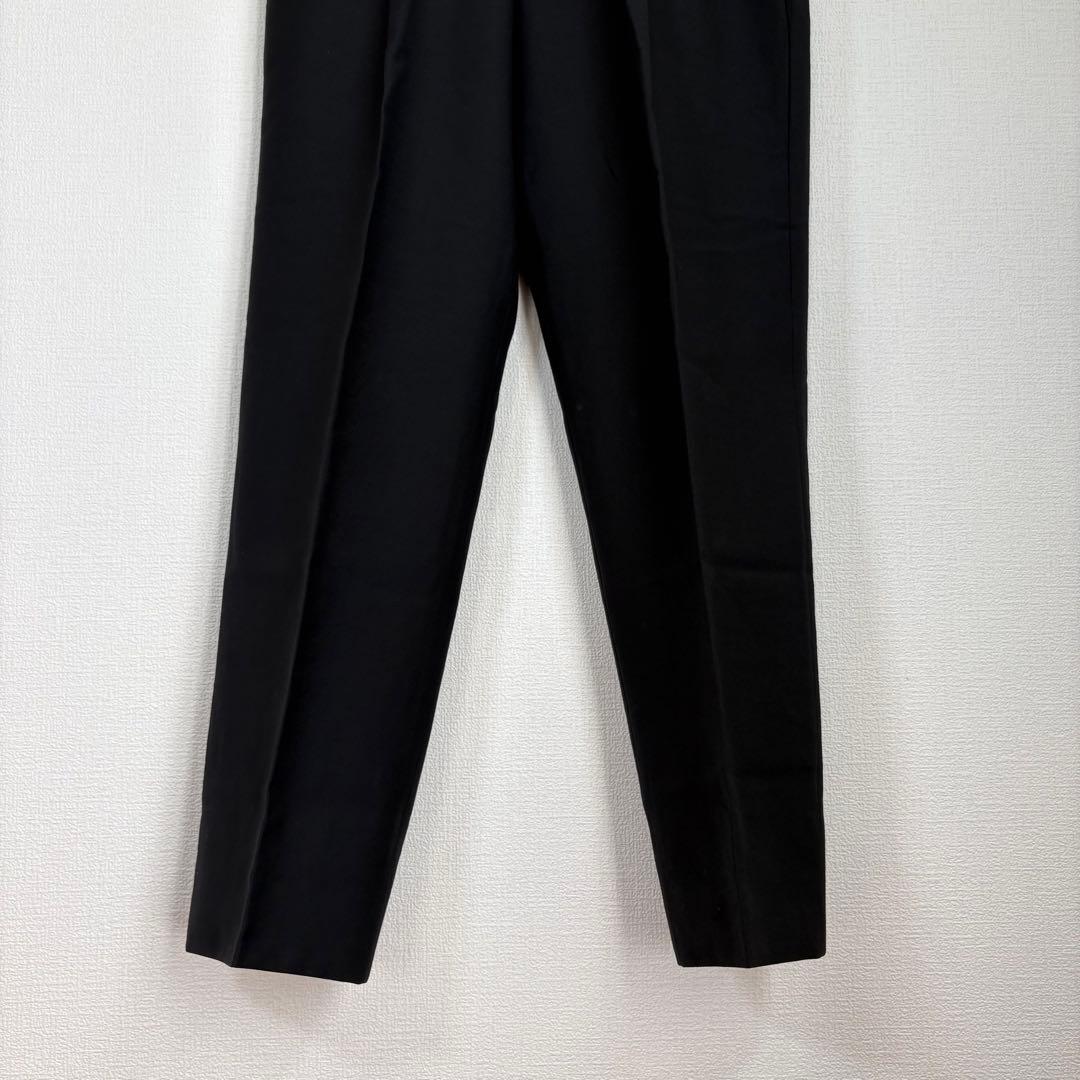 Vintage Sanyo Shokai Double Setup Black Wool Retro 90s