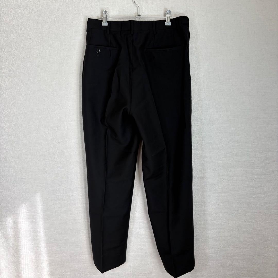 Vintage Sanyo Shokai Double Setup Black Wool Retro 90s