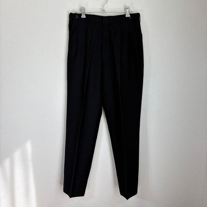 Vintage Sanyo Shokai Double Setup Black Wool Retro 90s