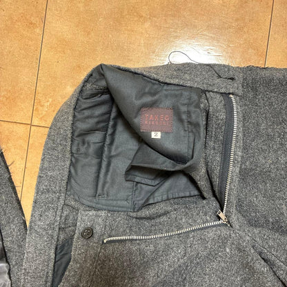 TAKEO KIKUCHI Gray Casual Suit Jacket L Pants M