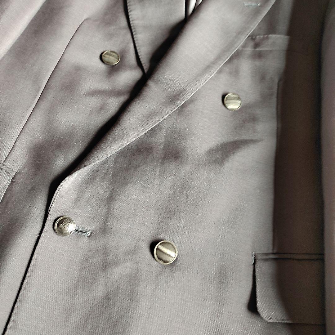 [Made in the UK] Vintage Setup Metal Button Double Button Suit XL