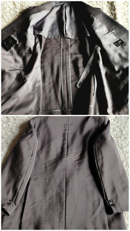 [Made in the UK] Vintage Setup Metal Button Double Button Suit XL