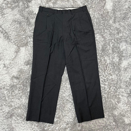 Suit slacks dark gray men's suit vintage