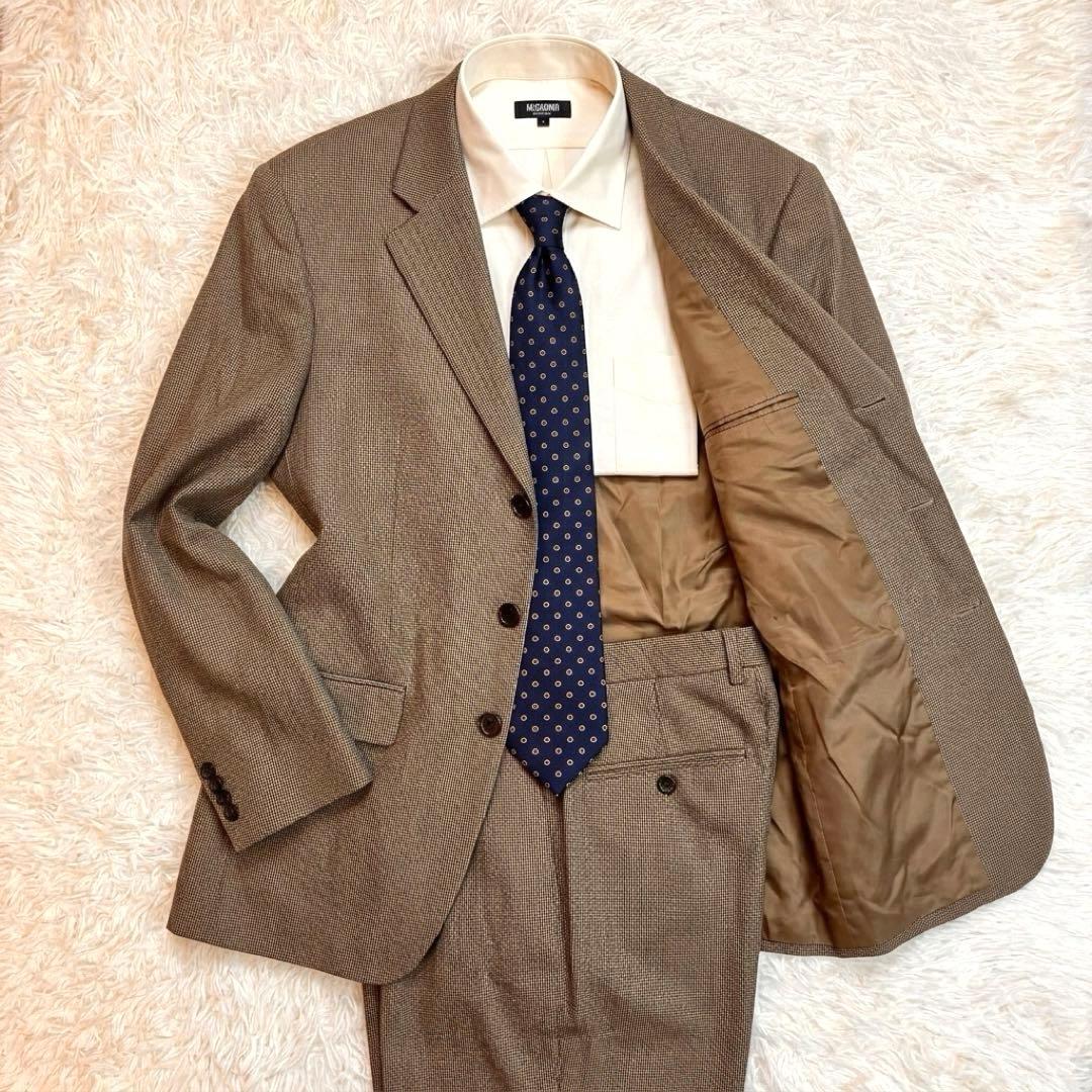 Rare MOSCHINO UOMO Vintage Setup Cubs Hem M Made in Japan