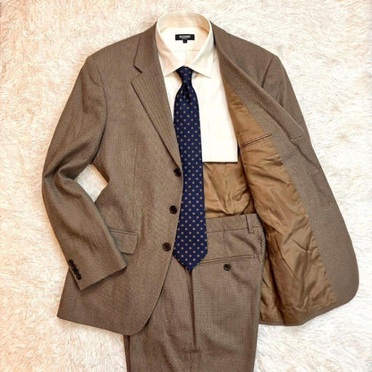 Rare MOSCHINO UOMO Vintage Setup Cubs Hem M Made in Japan