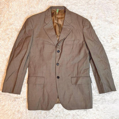 Rare MOSCHINO UOMO Vintage Setup Cubs Hem M Made in Japan