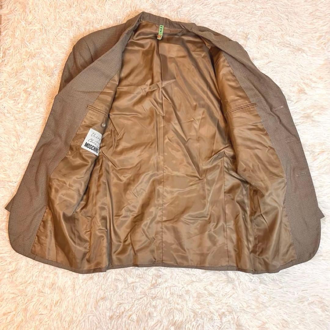 Rare MOSCHINO UOMO Vintage Setup Cubs Hem M Made in Japan