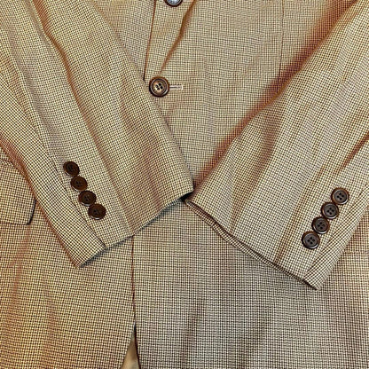 Rare MOSCHINO UOMO Vintage Setup Cubs Hem M Made in Japan