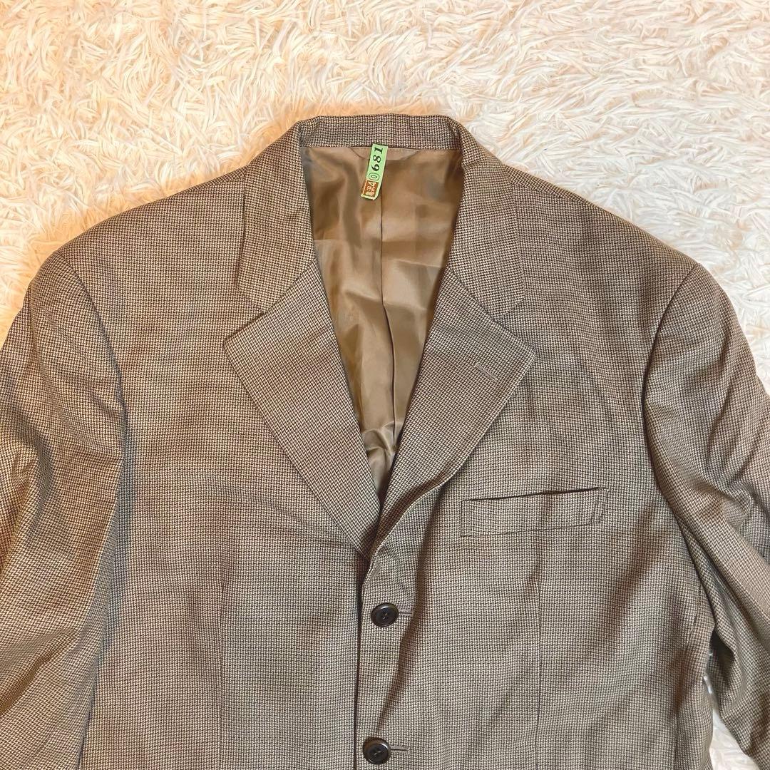 Rare MOSCHINO UOMO Vintage Setup Cubs Hem M Made in Japan