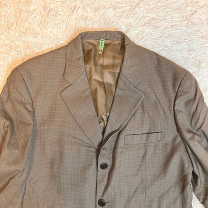 Rare MOSCHINO UOMO Vintage Setup Cubs Hem M Made in Japan