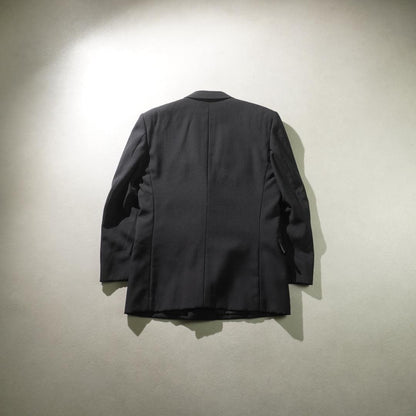 vintage double breasted setup suit mode black/VW286