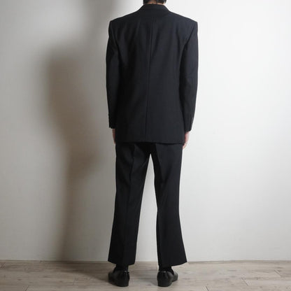 vintage double breasted setup suit mode black/VW286