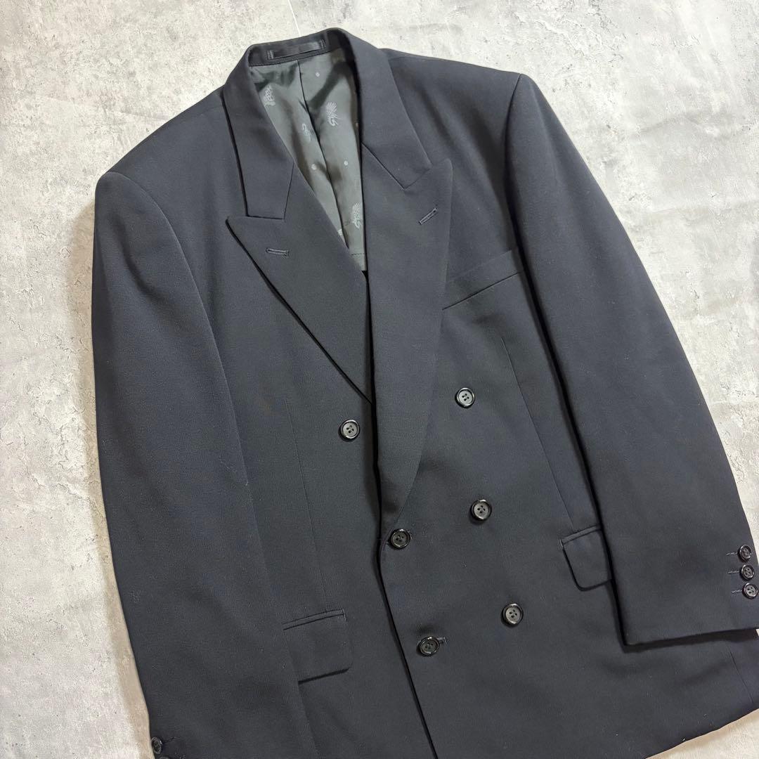 Double Breasted Setup Suit Black Hair Tuck S Coming of Age Ceremony Graduation Ceremony 6B