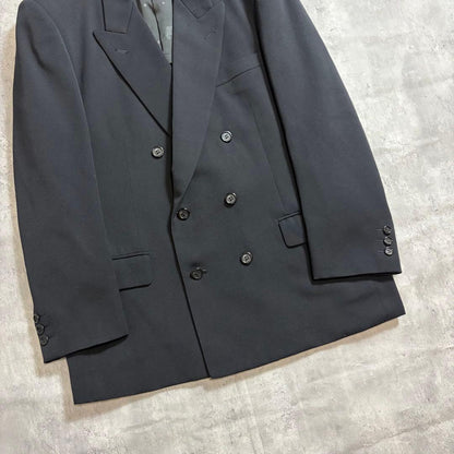 Double Breasted Setup Suit Black Hair Tuck S Coming of Age Ceremony Graduation Ceremony 6B