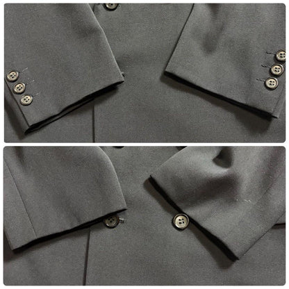 Double Breasted Setup Suit Black Hair Tuck S Coming of Age Ceremony Graduation Ceremony 6B