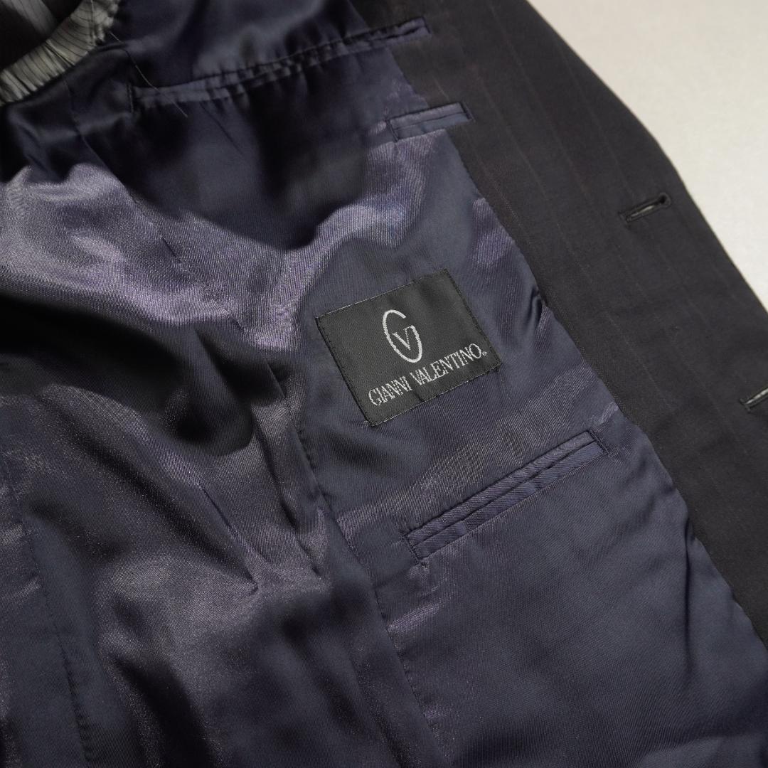 GIANNI VALENTINO single setup suit navy blue/BW310