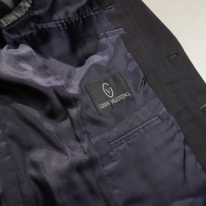 GIANNI VALENTINO single setup suit navy blue/BW310