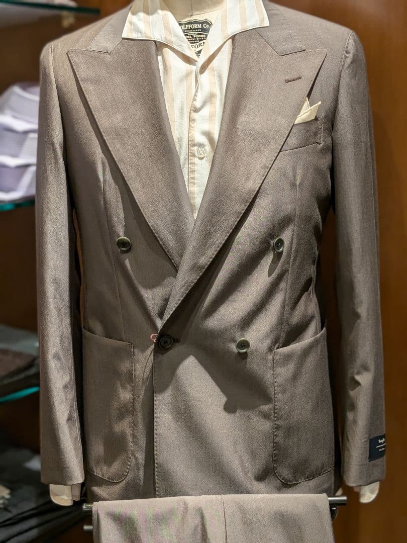 United Arrows 2026 8 Double Breasted Casual Suit Setup