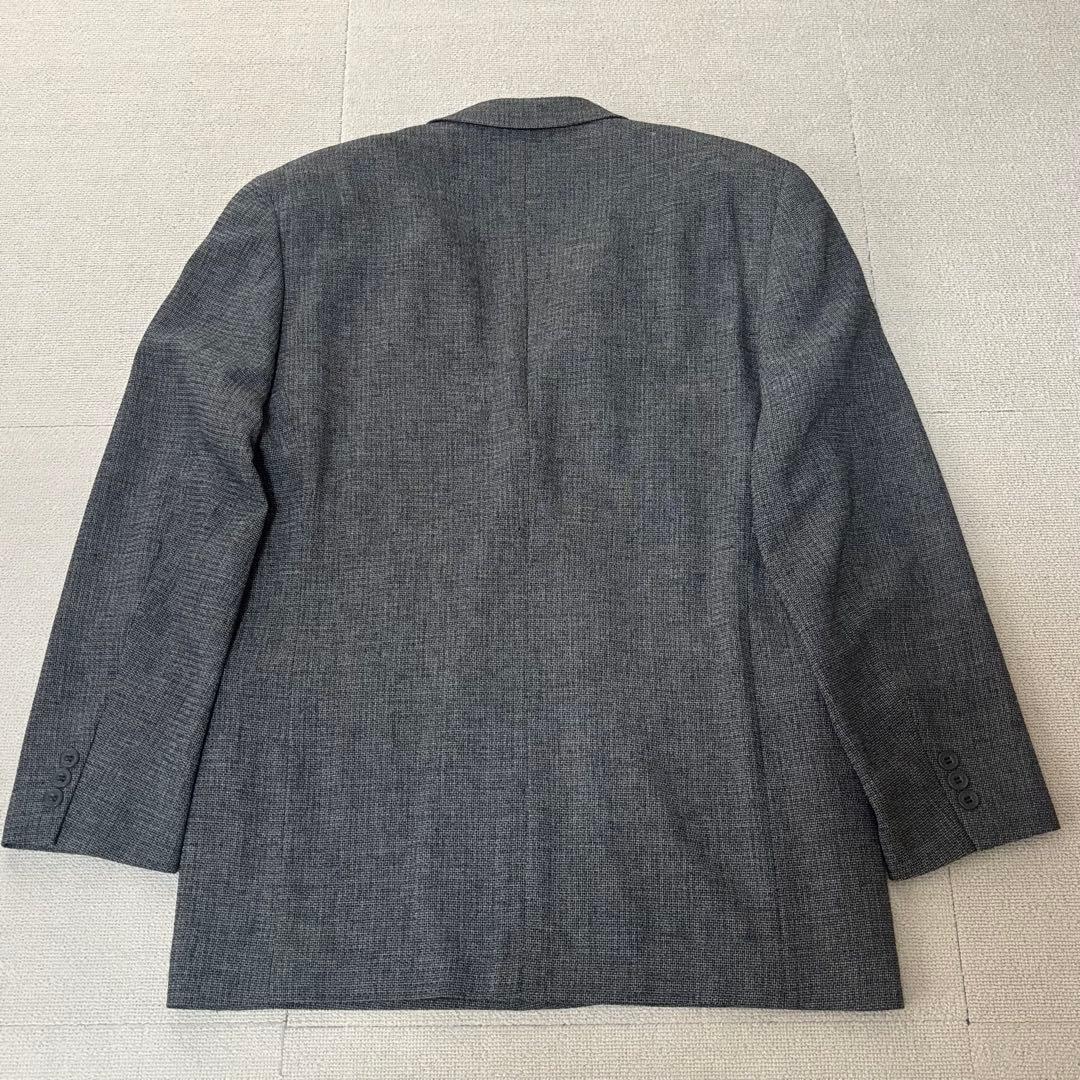 LANCEL Vintage Suit Linen Double Setup Made in Japan