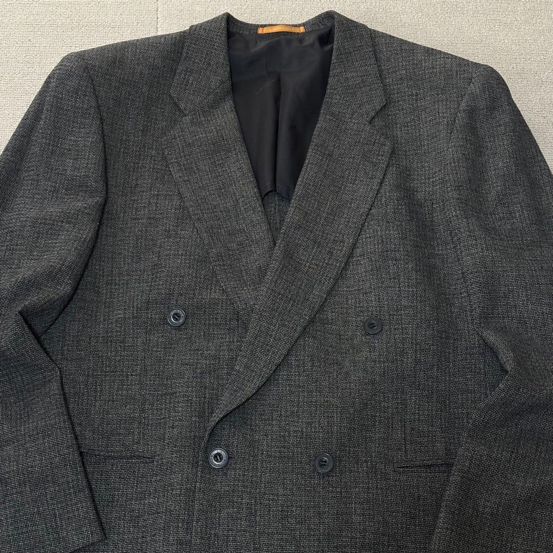LANCEL Vintage Suit Linen Double Setup Made in Japan