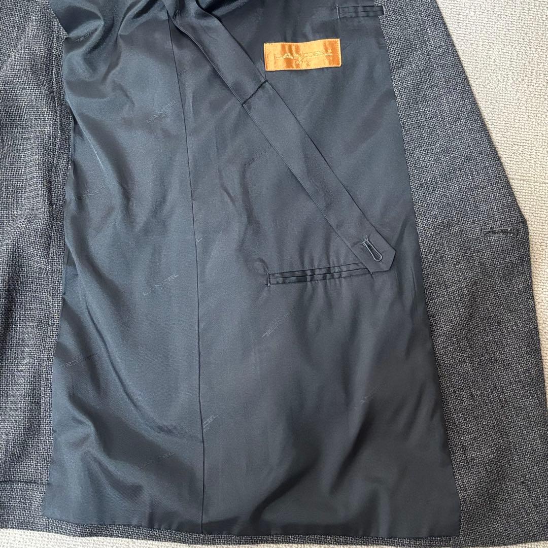 LANCEL Vintage Suit Linen Double Setup Made in Japan