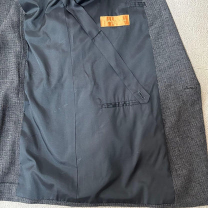 LANCEL Vintage Suit Linen Double Setup Made in Japan