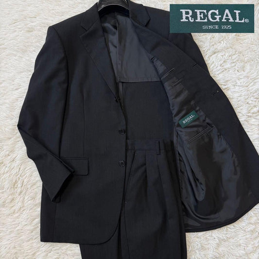 ✨Excellent condition/XL✨Legal business suit striped vintage green tag black
