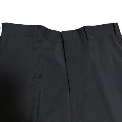 3 Piece Double Suit Setup Black Formal Casual Black S