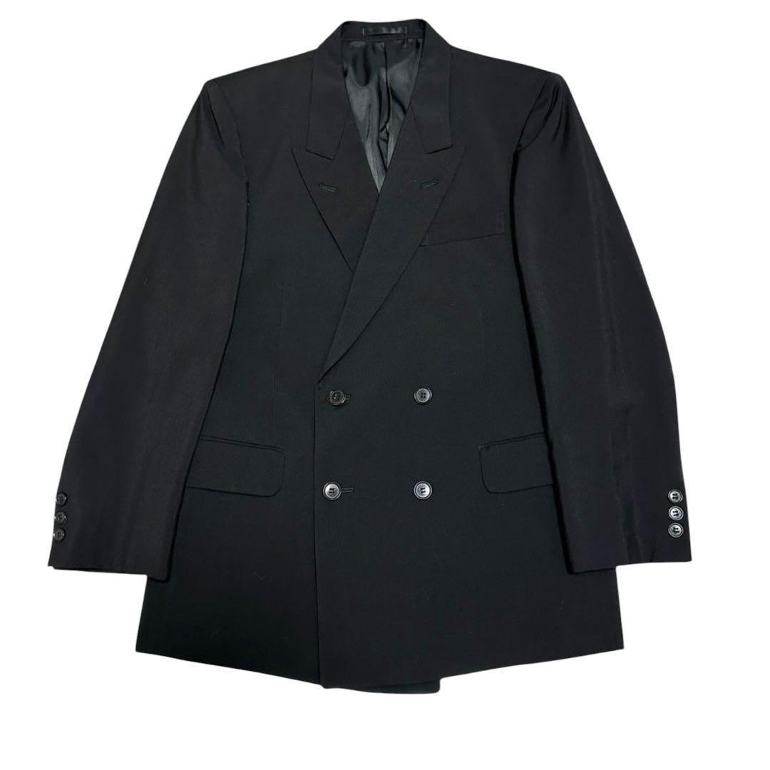 3 Piece Double Suit Setup Black Formal Casual Black S