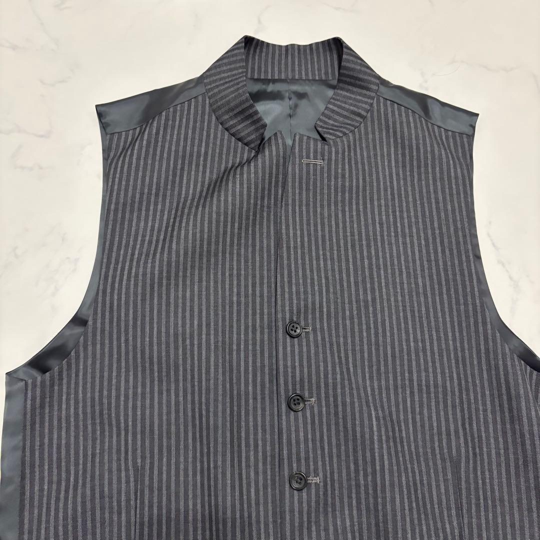 Men's Tinolas Mao Color 3 Piece Setup Suit Black LL