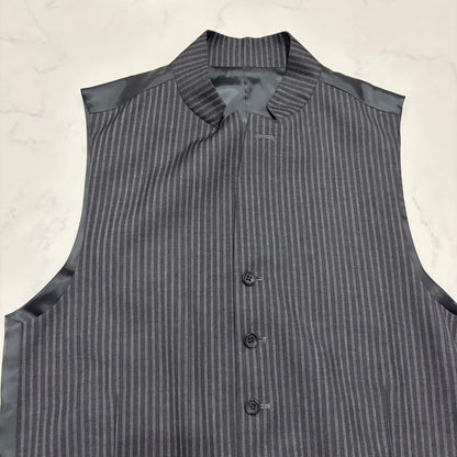 Men's Tinolas Mao Color 3 Piece Setup Suit Black LL