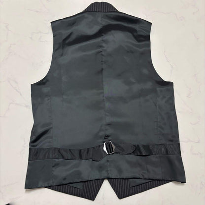 Men's Tinolas Mao Color 3 Piece Setup Suit Black LL