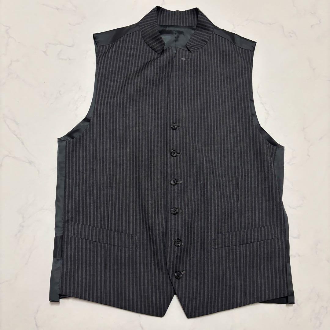 Men's Tinolas Mao Color 3 Piece Setup Suit Black LL