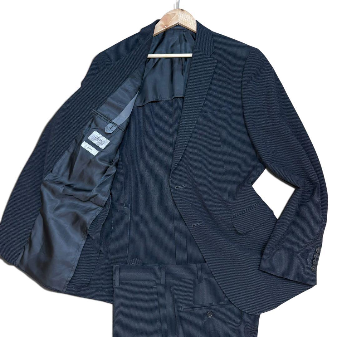 Very Good Condition Armanico Rezzoni Setup Suit M LINE Silk