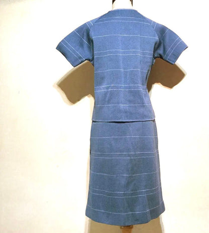 Price reduction! Old clothes 1950-60 vintage knit skirt setup