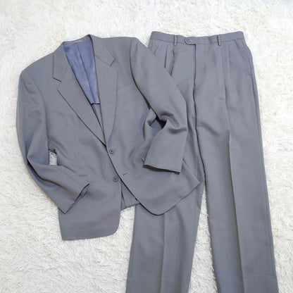 Battista Curti Vintage Suit Unlined Gray Made in Japan L equivalent