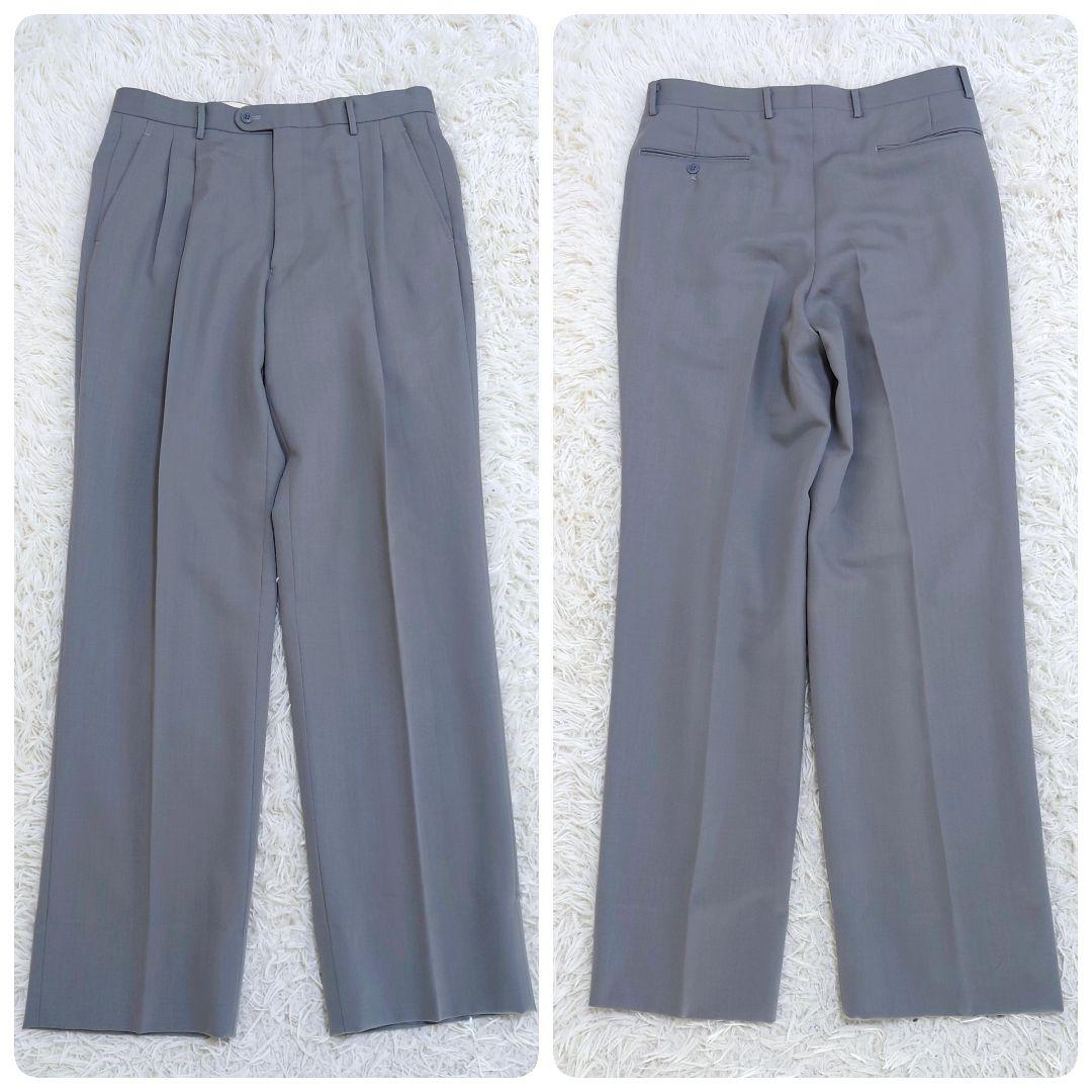 Battista Curti Vintage Suit Unlined Gray Made in Japan L equivalent