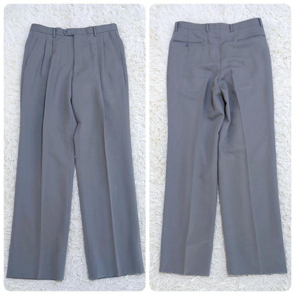 Battista Curti Vintage Suit Unlined Gray Made in Japan L equivalent
