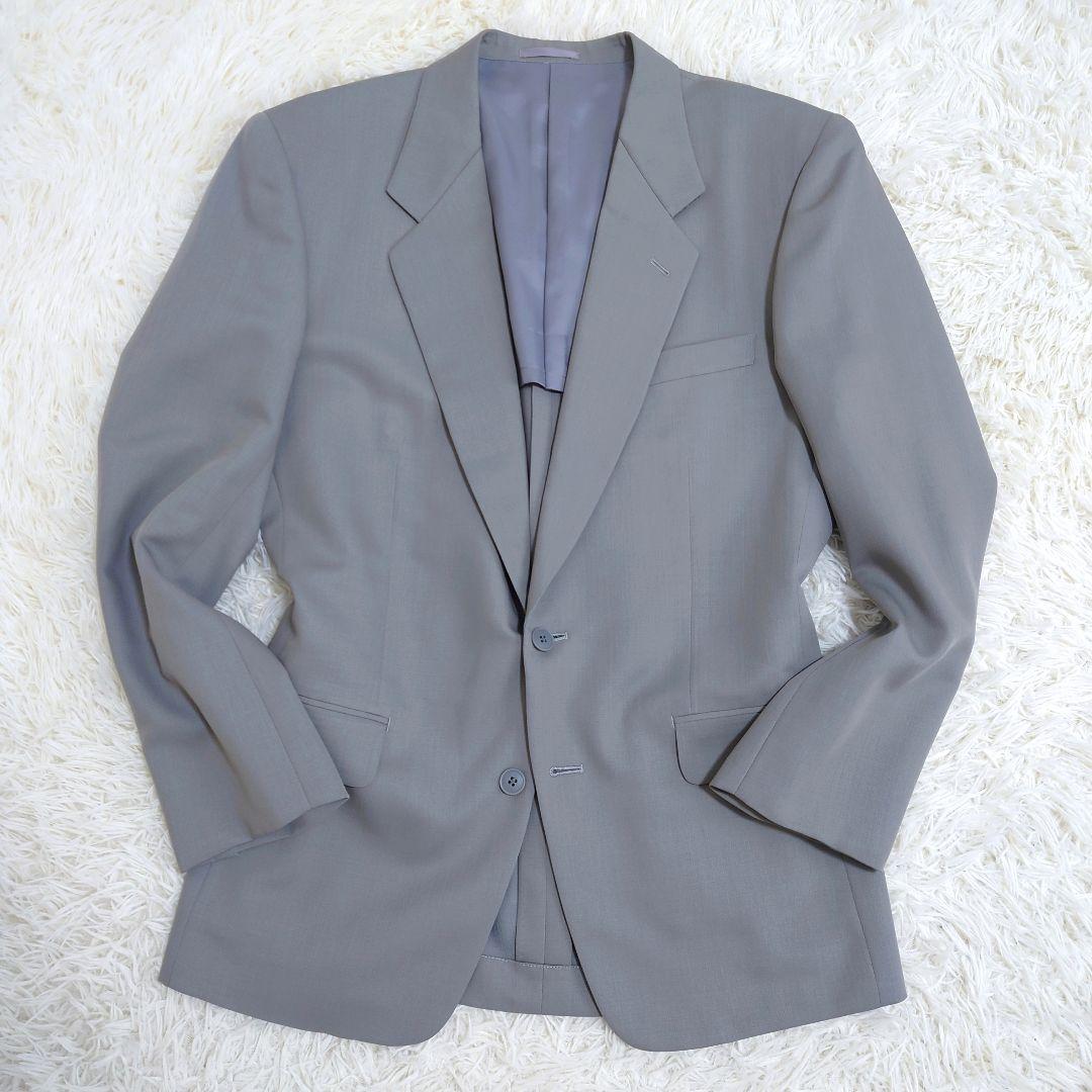 Battista Curti Vintage Suit Unlined Gray Made in Japan L equivalent
