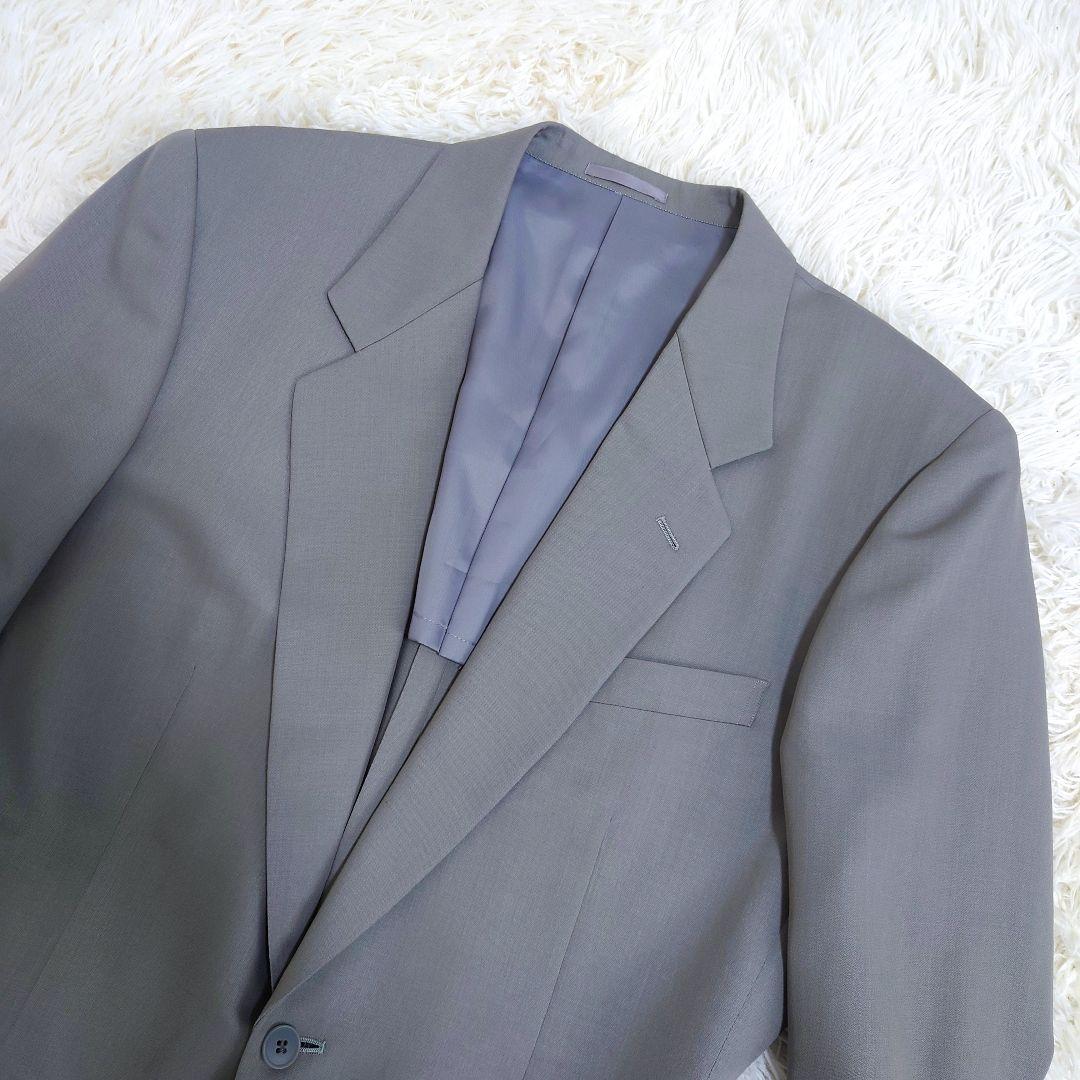 Battista Curti Vintage Suit Unlined Gray Made in Japan L equivalent