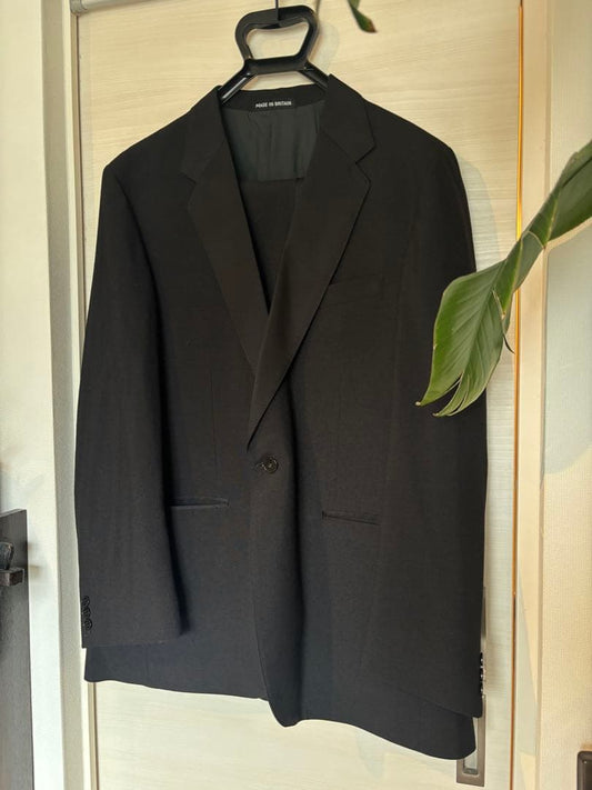 Made in the UK Setup Black Dinner Jacket Punk Mode Outfit