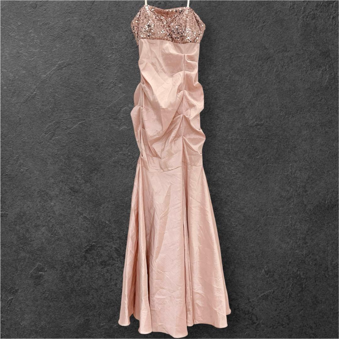 [Blondie Nites] Made in the USA Sequin Long Dress Pink 7