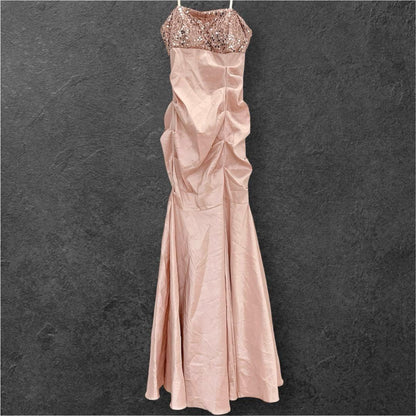 [Blondie Nites] Made in the USA Sequin Long Dress Pink 7