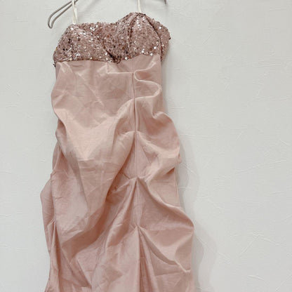 [Blondie Nites] Made in the USA Sequin Long Dress Pink 7