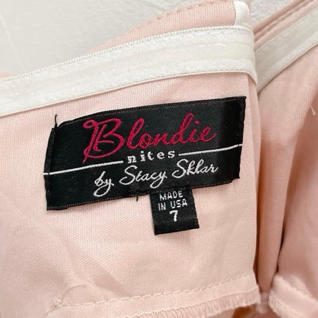 [Blondie Nites] Made in the USA Sequin Long Dress Pink 7