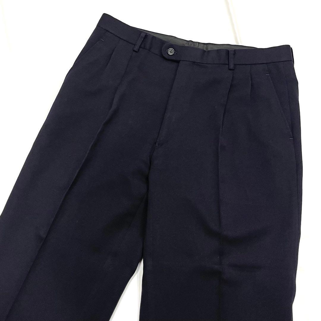 802 Good condition Christian Dior L equivalent setup double navy blue