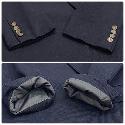 802 Good condition Christian Dior L equivalent setup double navy blue
