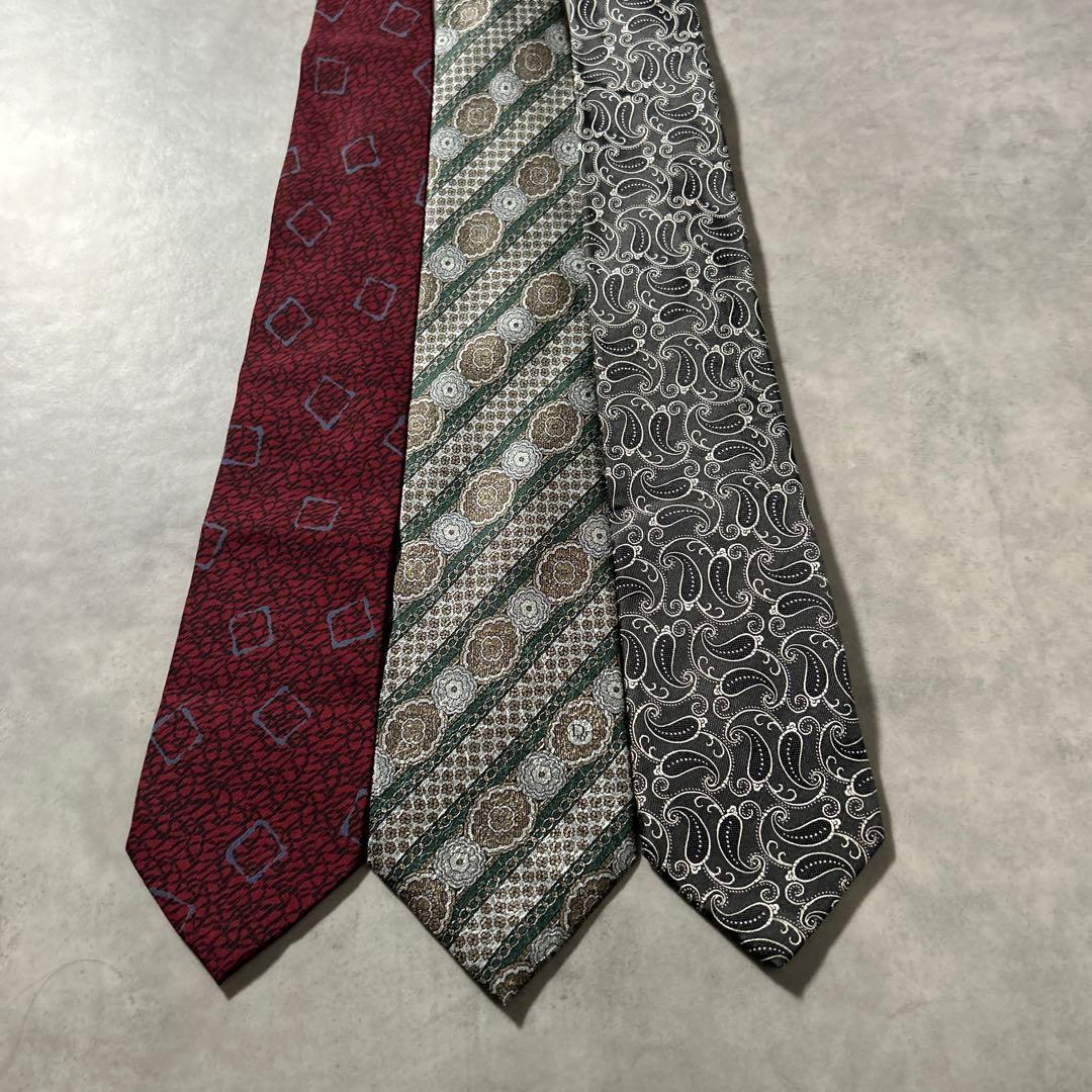 [NA] Charcoal black setup × Christian Dior tie