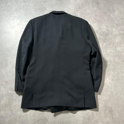 [NA] Charcoal black setup × Christian Dior tie